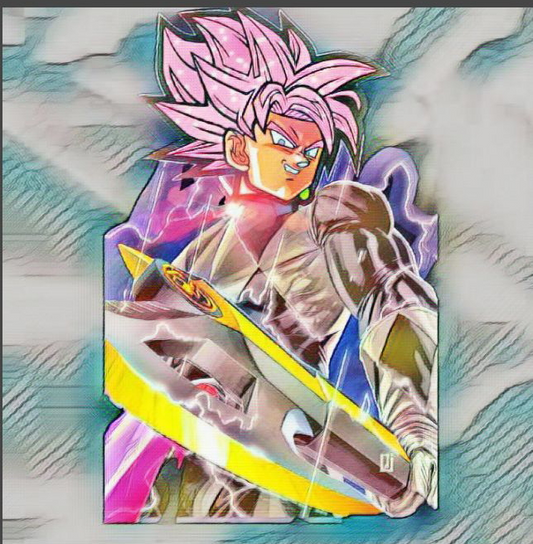 Goku Black Ranger Poster